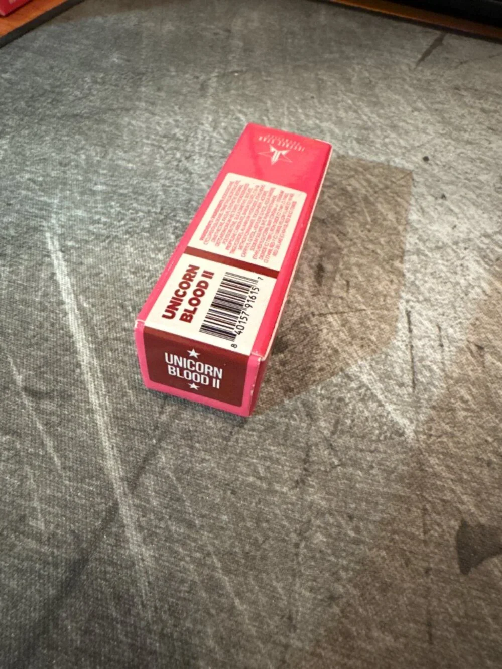 VERY RARE NEW Mini Jeffree Star Liquid Lipstick - Unicorn Blood II or 2